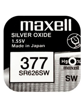 Maxell SR626SW silveroxidbatteri 377
