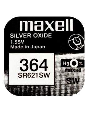 Maxell SR621SW silveroxidbatteri 364