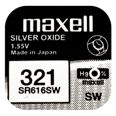 Maxell SR616SW silveroxidbatteri 321