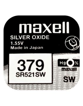 Maxell SR521SW silveroxidbatteri 379