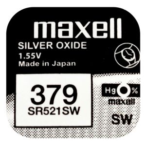 Maxell SR521SW silveroxidbatteri 379 main product photo