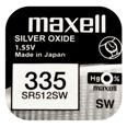 Maxell SR512SW silveroxidbatteri 335
