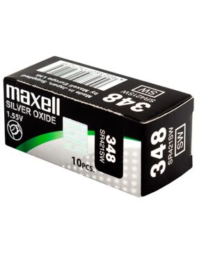 Maxell SR421SW silveroxidbatteri 348 (10-pack)
