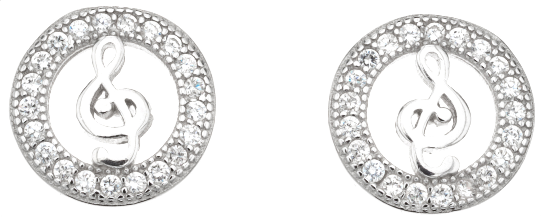 Silver Bar klav stiftörhängen 10 mm 1847