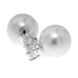 BB-örhängen Cz 8/16 White-Wh main product photo