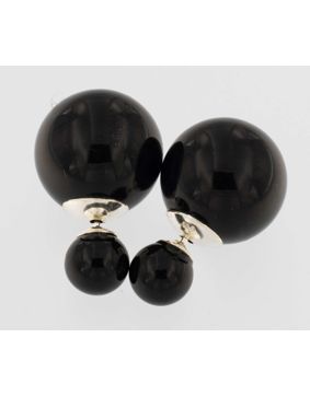 BB-örhängen Pearl 8/16 Lakrids