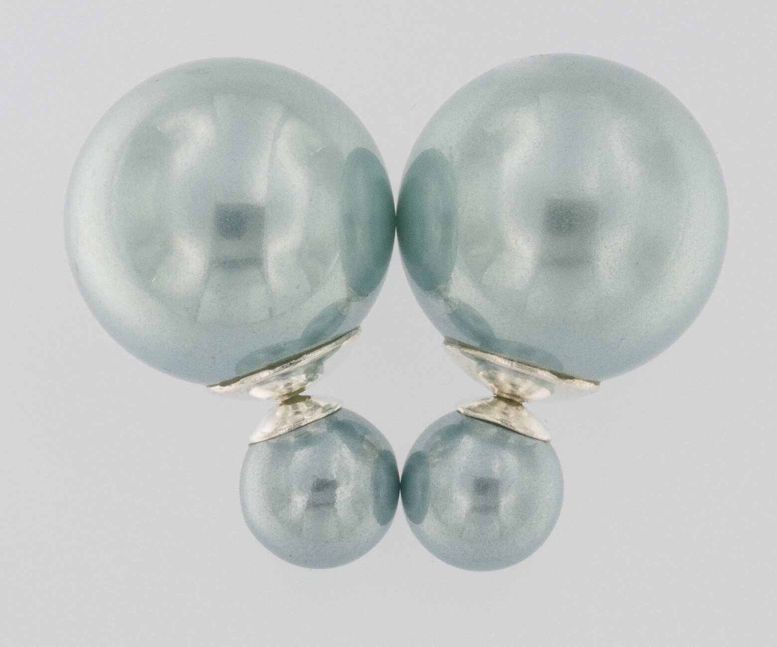 BB-örhängen Pearl 8/16 Grey