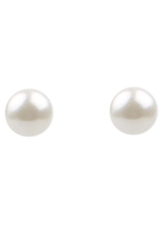 SNÖ of Sweden Laney pearl ear white 6mm 692-5600010
