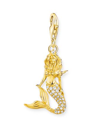 Thomas Sabo Charm Club mermaid gold berlock 1887-414-7