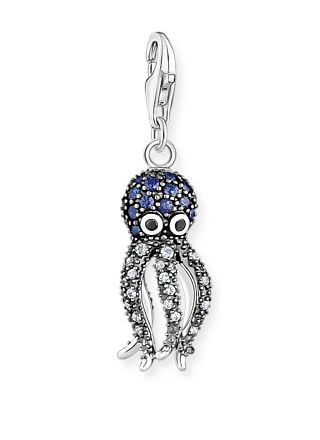 Thomas Sabo Charm Club octopus with blue stones berlock 1890-644-1