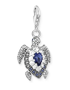 Thomas Sabo Charm Club turtle with blue stones berlock 1897-667-1