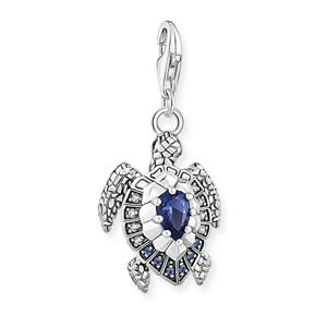 Thomas Sabo Charm Club turtle with blue stones berlock 1897-667-1 main product photo