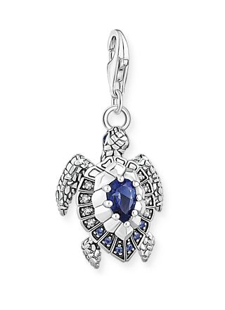Thomas Sabo Charm Club turtle with blue stones berlock 1897-667-1
