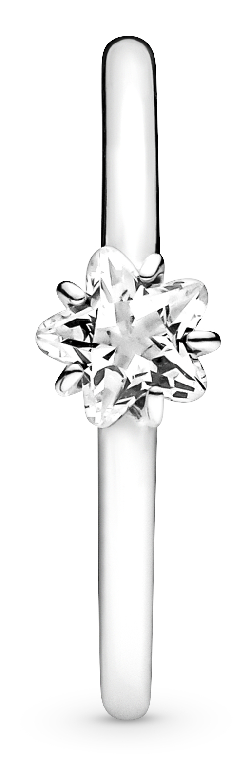 Pandora Ring Stackable Celestial Sparkling Star Solitaire ring 190026C01