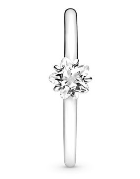 Pandora Ring Stackable Celestial Sparkling Star Solitaire ring 190026C01
