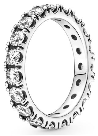 Pandora Ring Stackable Sparkling Row Eternity ring 190050C01