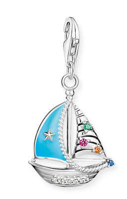 Thomas Sabo Charm Club Sailing boat berlock 1927-340-7