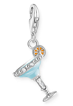 Thomas Sabo Charm Club Cocktail blue berlock 1930-041-7