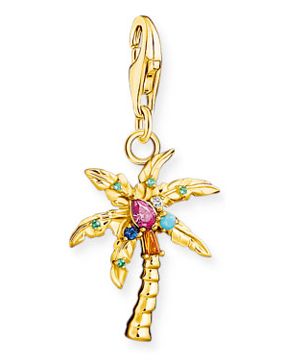 Thomas Sabo Charm Club Palm tree gold berlock 1934-488-7
