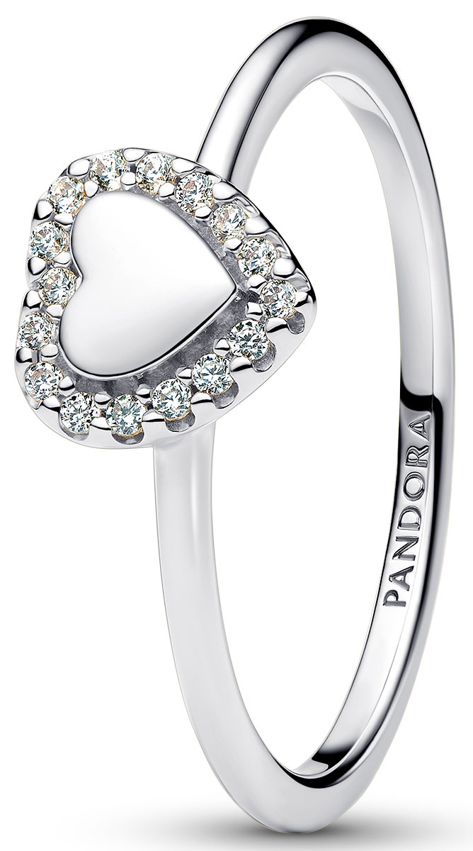 Pandora Timeless engravable heart ring 193801C01-58