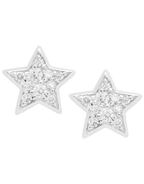 Fossil örhängen Sterling Glitz Star Studs JFS00152040