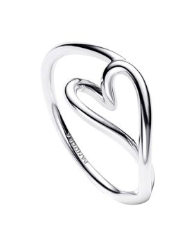 Pandora Essence silver hjärtring 194361C00