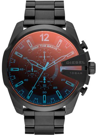 Diesel DZ4318 Mega Chief Iridescent Crystal