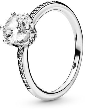 Pandora Rebelle in Wonderland ring 198289CZ