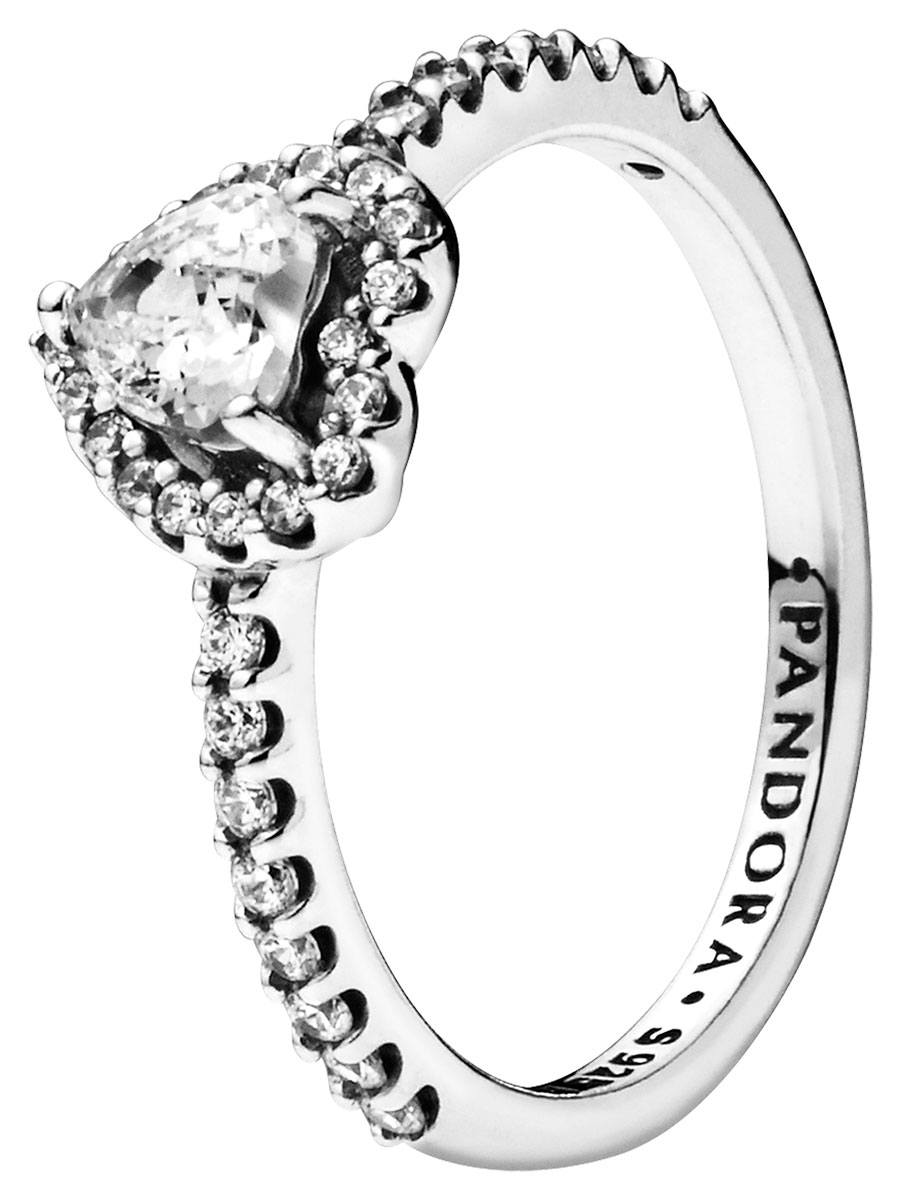 Pandora Elevated Heart ring 198421C01