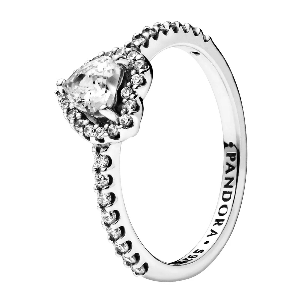Pandora Elevated Heart ring 198421C01