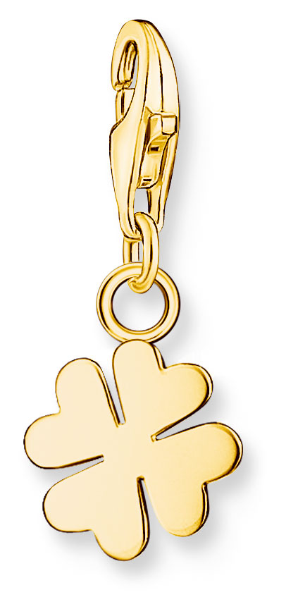 Thomas Sabo Charm Club Charmista gold Four-leaf clover berlock 1991-413-39