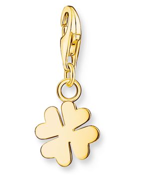 Thomas Sabo Charm Club Charmista gold Four-leaf clover berlock 1991-413-39