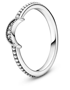 Pandora Passion 16,6mm ring Sparkling Crescent Moon 199156C01-52