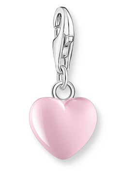 Thomas Sabo Charm Club Charmista pink heart silver berlock 1993-007-9