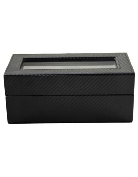 Klockbox för 4 klockor svart 078804