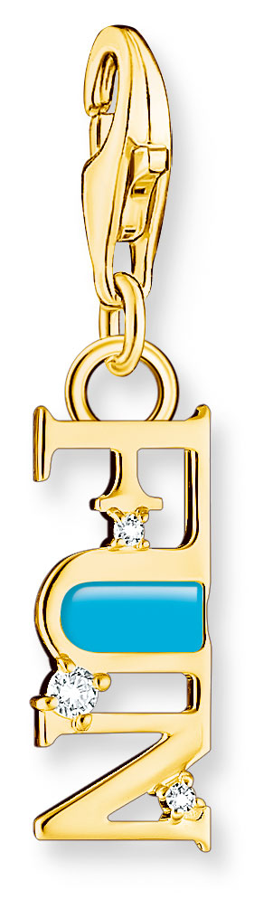 Thomas Sabo Charm Club Charmista fun gold berlock 2010-565-17