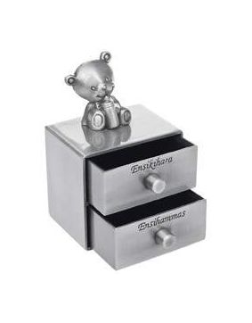 Ask för hårlock och tand, Nalle 078715