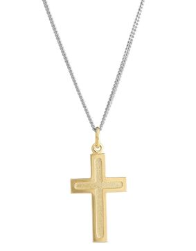 Top Gold silverkors med mattering förgyllt 52 5664 1500