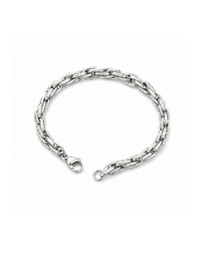 Lykken Viking kedjearmband i stål 20 cm