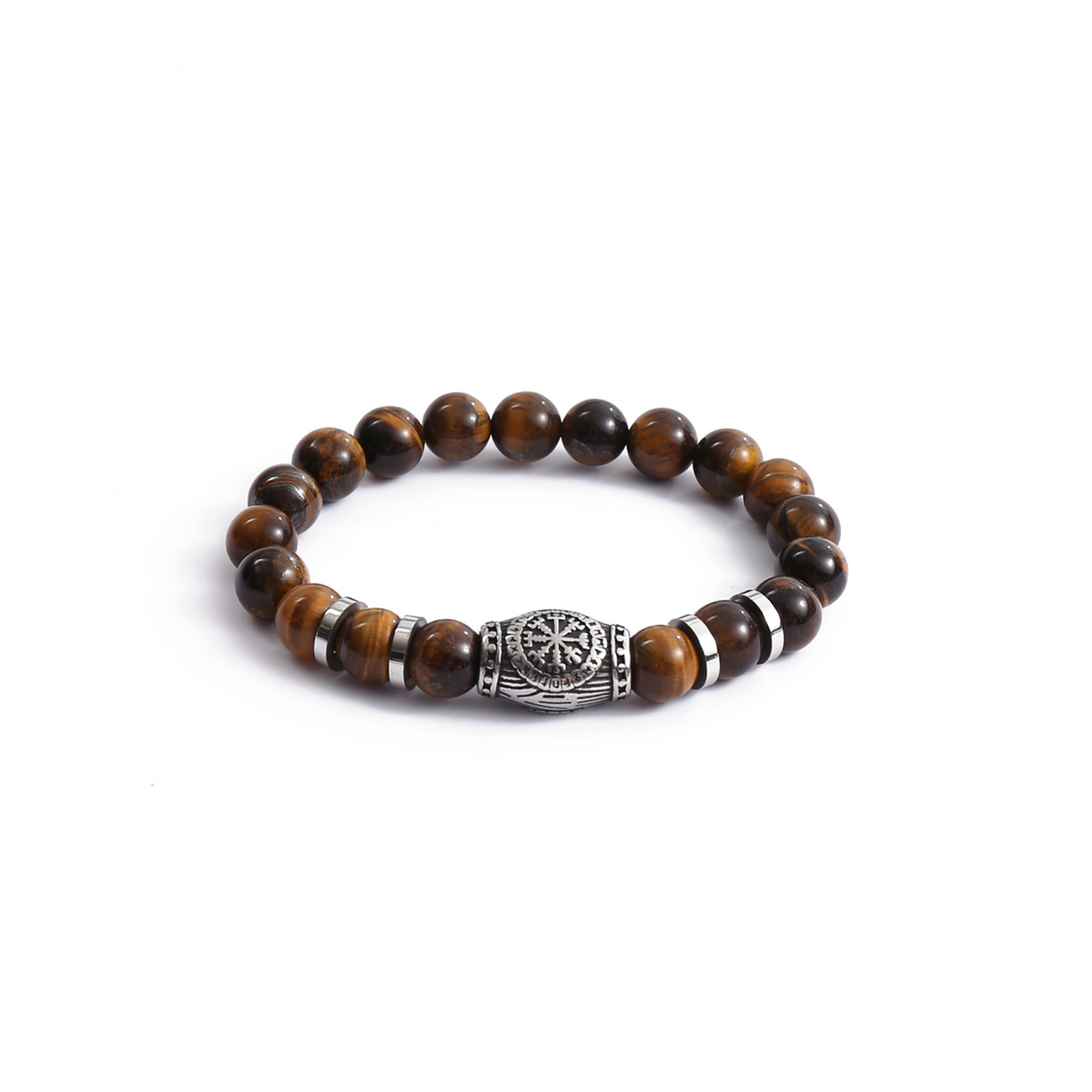 Lykken Viking Tigeröga armband-19