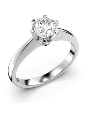 Festive Classic enstensring diamantring 204-060-VK