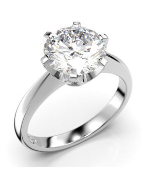 Festive Classic enstensring diamantring 204-200-VK