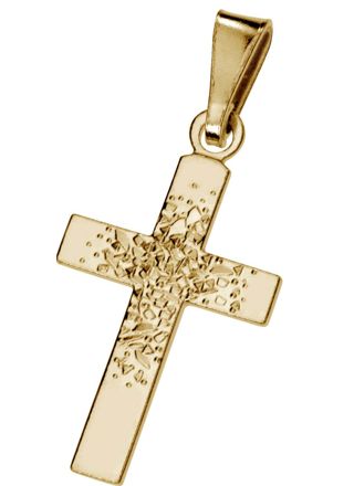 Saurum 14k konfirmationskors 7071