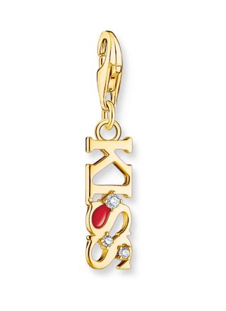 Thomas Sabo Charm Club Charmista As We Kiss Kiss charm berlock 2067-565-10