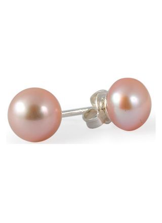 Gaura Pearls rosa pärlörhängen EFB09P