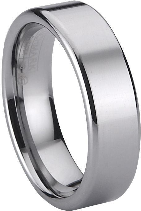 Bosie ring TI&TU316J/7, titan / tungsten 7mm