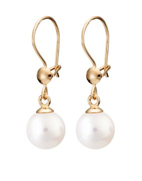 Pirami 6mm pärlörhängen 01040101