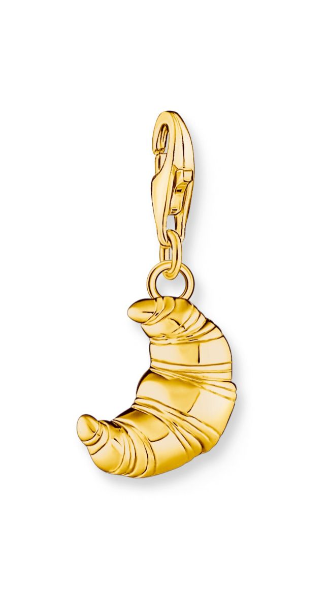 Thomas Sabo Charm Club Charmista As We Kiss Croissant berlock 2079-413-39