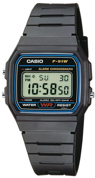 Casio Collection F-91W-1YEG