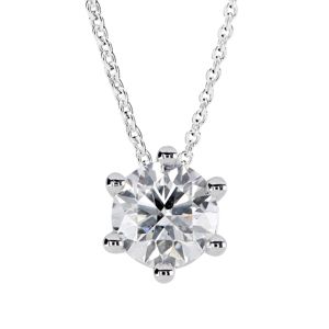 Kohinoor Theia diamantberlock i vitguld med kedja 1.00 ct 213-460V-100L main product photo